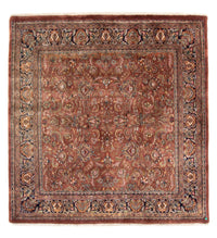 Tapis oriental - Bidjar - Indus carré  - 200 x 200 cm - rouille