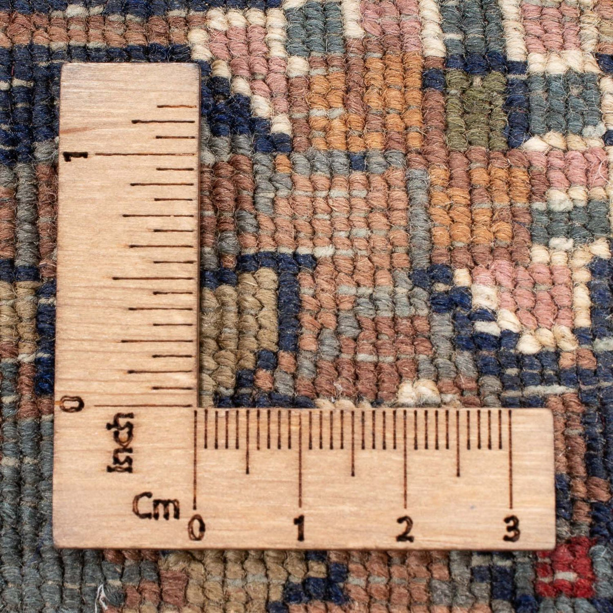 Orientteppich - Bidjar - Indus quadratisch  - 200 x 200 cm - rost