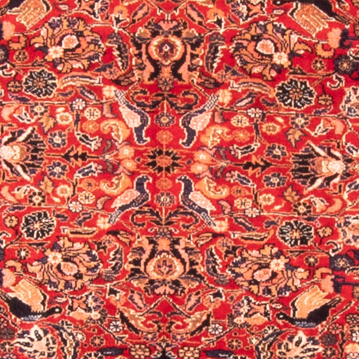 Läufer Afghan - 194 x 108 cm - rot