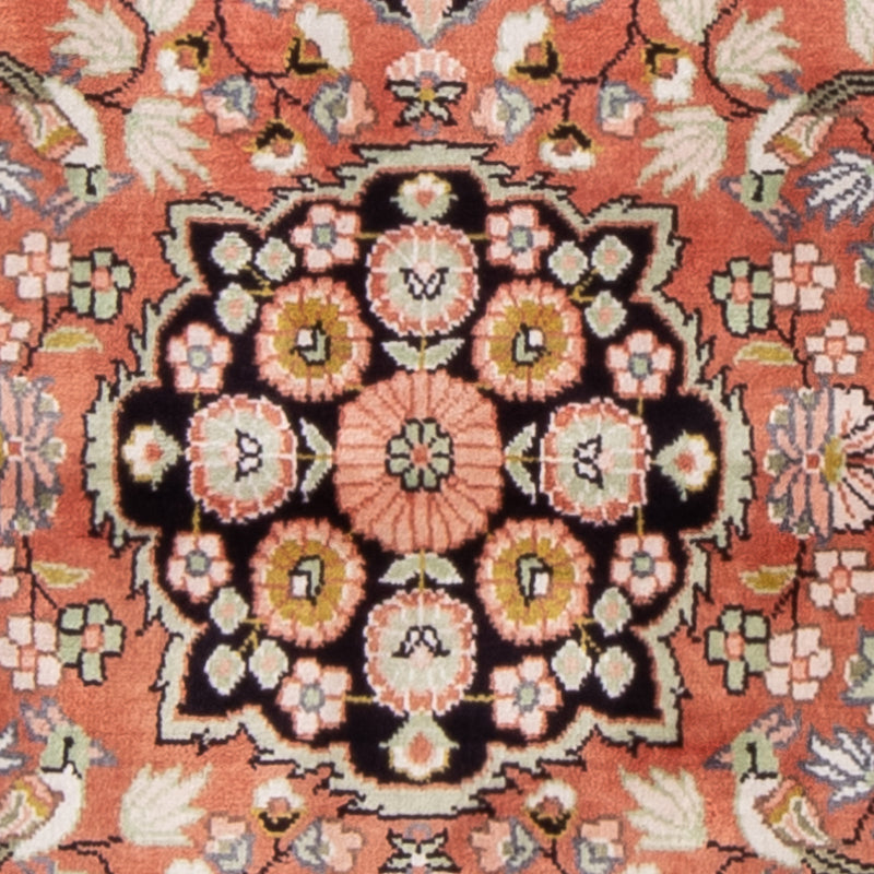 Seidenteppich - China Seide - 93 x 62 cm - rot