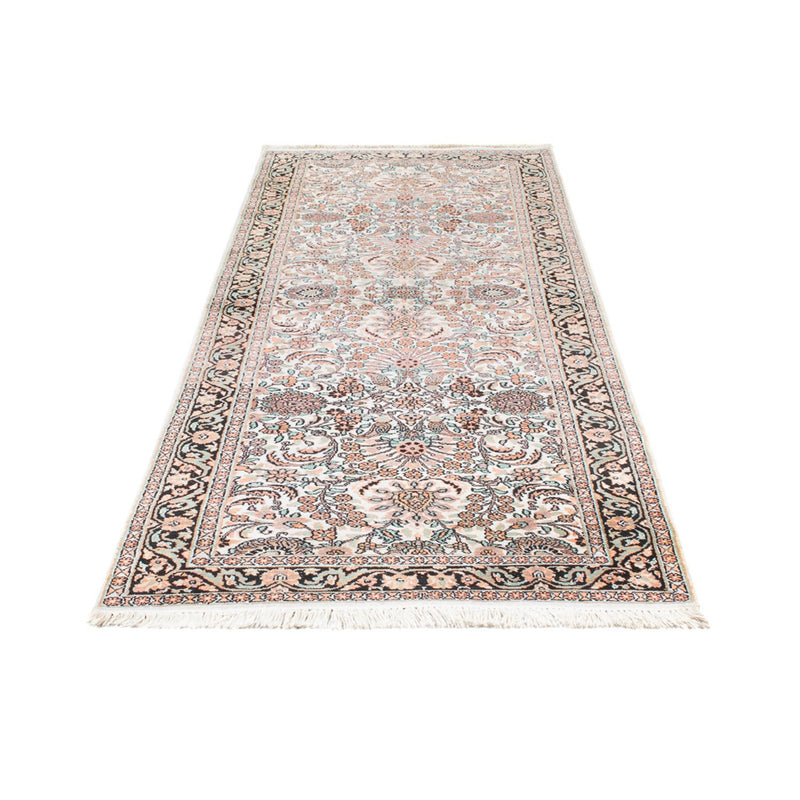 Läufer Seiden - Kaschmir Seide - 280 x 96 cm - rosa
