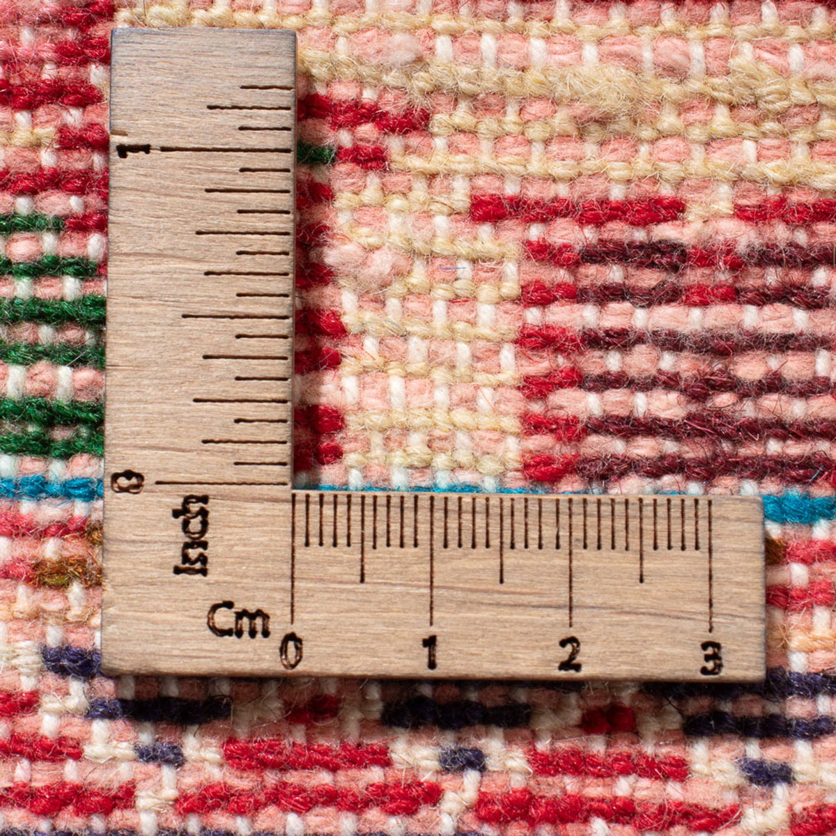 Perserteppich - Nomadic - 131 x 78 cm - dunkelrot