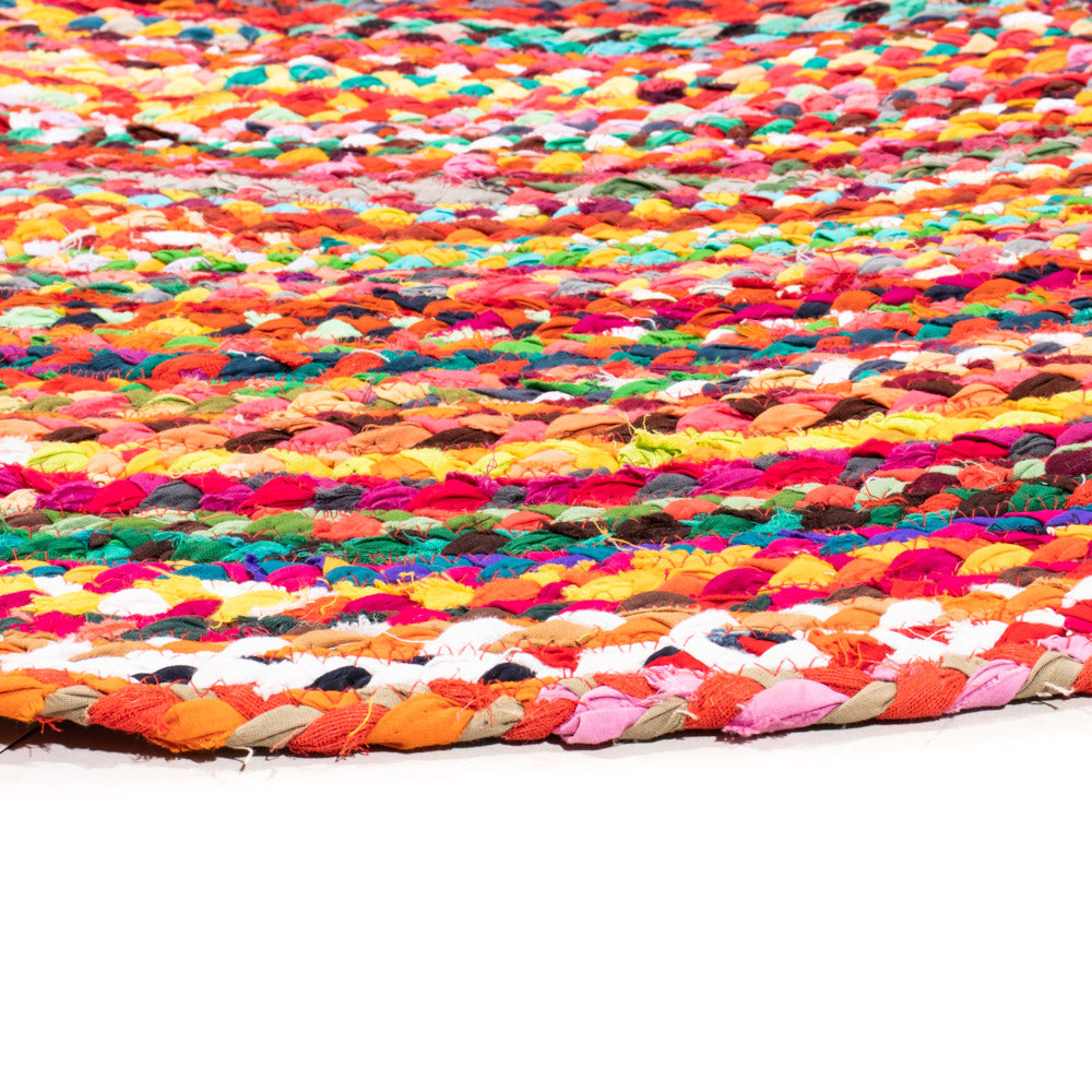 Juteteppich ML-Indigostripy
