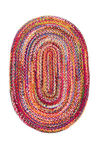 Juteteppich ML-Indigostripy – product image