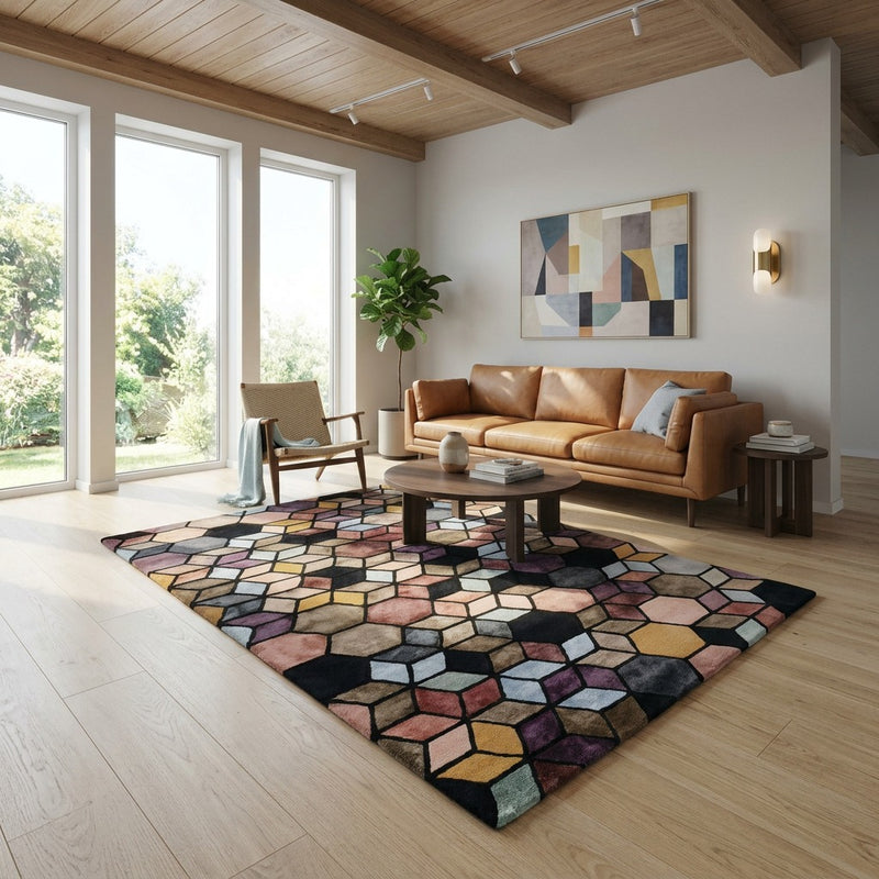 Tapis design PaletteofDreams - Designerteppich