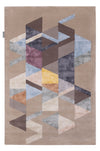 Tappeto di design SpectrumThreads - Quadratisch / Mehrfarbig / 20 x 20 cm Sample