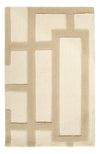 Wollteppich 60x90cm - Rechteckig / Beige / 60 x 90 cm Rechteckig