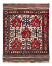 Tappeto afgano - 165 x 125 cm - multicolore