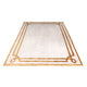 Designer Teppich - 300 x 200 cm - beige