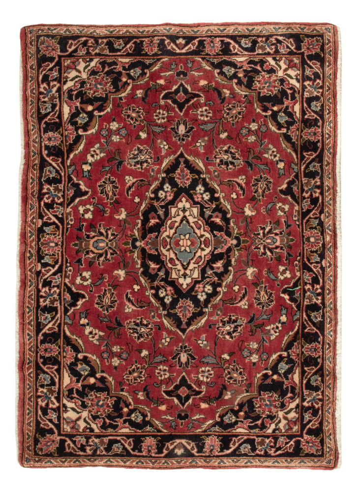 Perserteppich - Keshan - 108 x 77 cm - rot