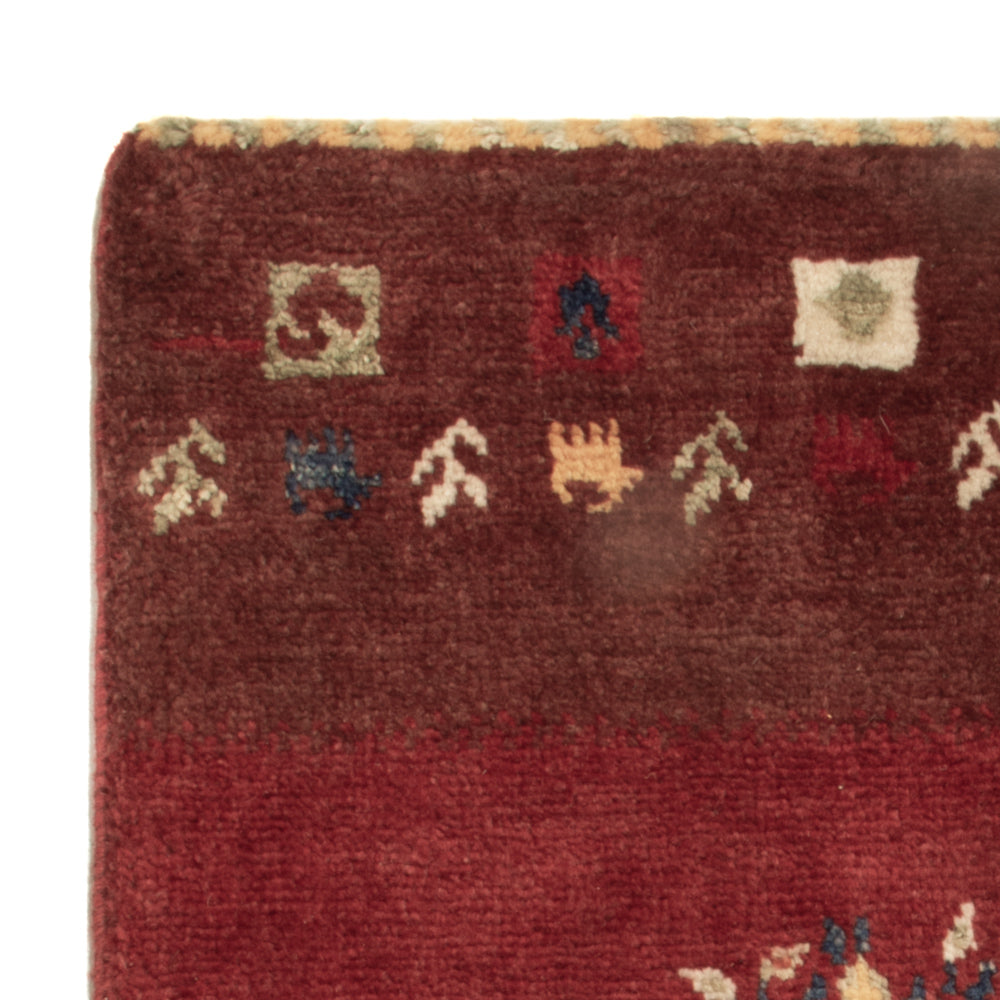 Gabbeh Teppich - Loribaft Perser - 90 x 60 cm - mehrfarbig