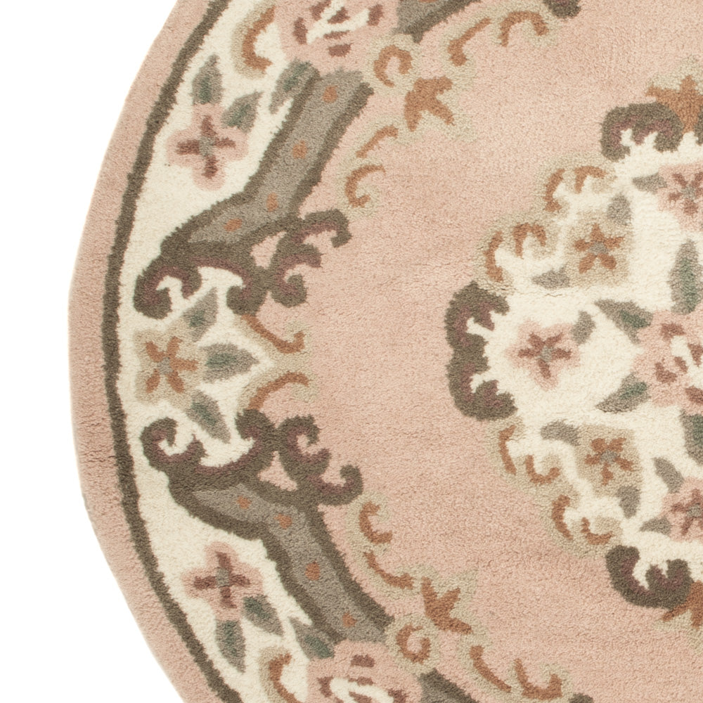 China Teppich rund  - 120 x 120 cm - mehrfarbig