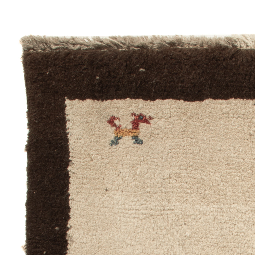 Gabbeh Teppich - Perser - 85 x 57 cm - beige