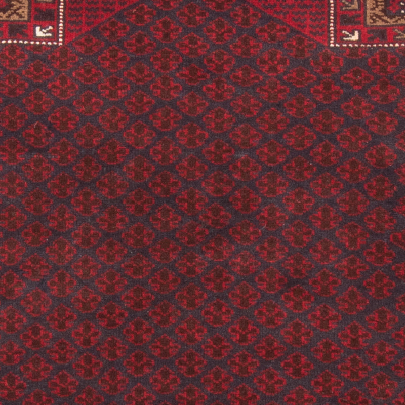 Belutsch Teppich - Gebetsteppich - 155 x 103 cm - dunkelblau
