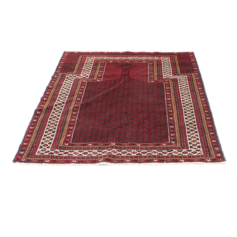 Belutsch Teppich - Gebetsteppich - 155 x 103 cm - dunkelblau