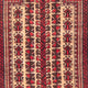 Belutsch Teppich - Gebetsteppich - 132 x 95 cm - beige