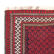 Belutsch Teppich - Gebetsteppich - 130 x 90 cm - rot
