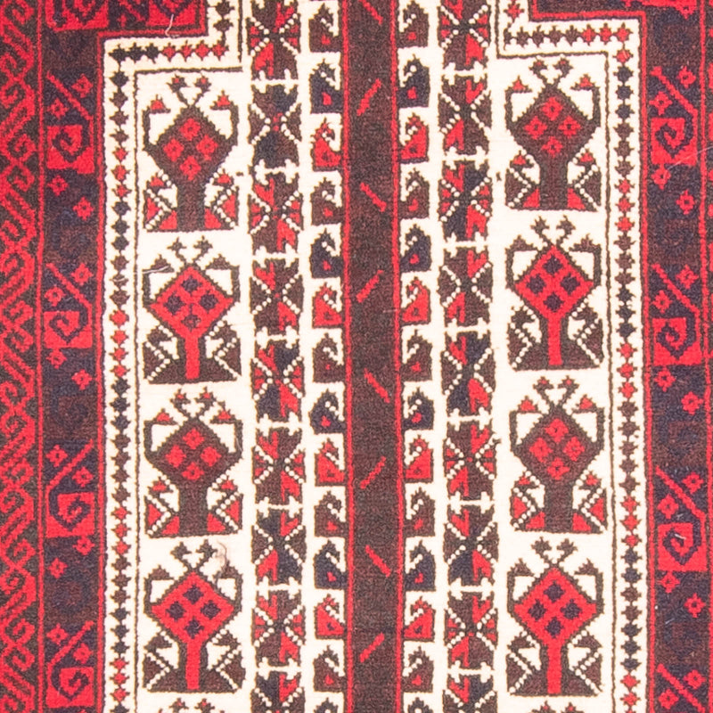 Belutsch Teppich - Gebetsteppich - 154 x 89 cm - beige