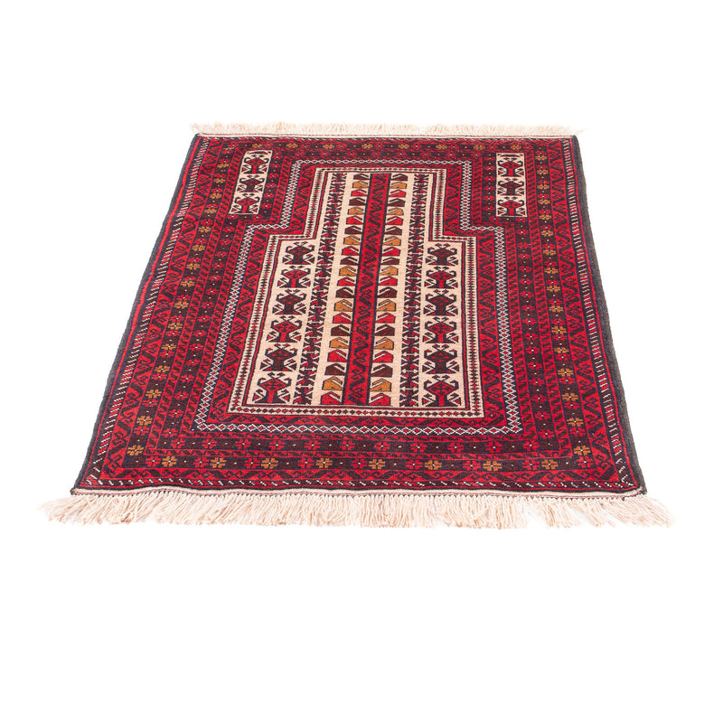 Belutsch Teppich - Gebetsteppich - 140 x 84 cm - beige