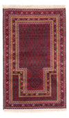 Tapis Belutsch 87x140cm - Tapis oriental - Rectangle / Bleu / 87 x 140 cm Rectangle