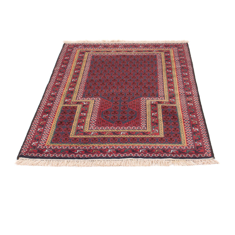 Belutsch Teppich - Gebetsteppich - 140 x 87 cm - blau