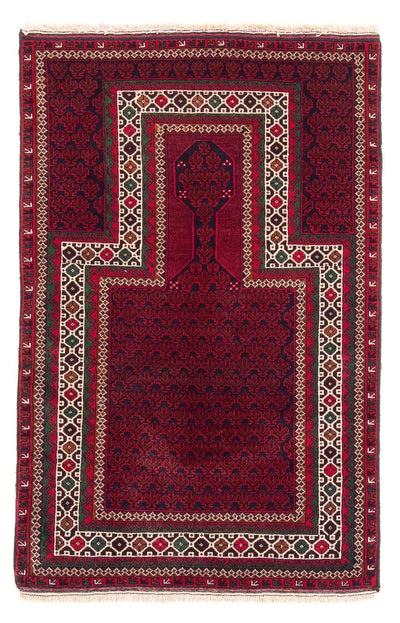 Belutsch Teppich 89x142cm - Orientteppich - blau