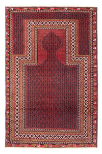 Tapis Belutsch - Tapis de prière - 140 x 91 cm - bleu foncé