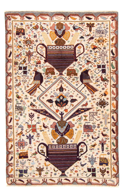 Belutsch Teppich 87x133cm - Orientteppich - beige