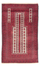 Belutsch Teppich - Gebetsteppich - 150 x 90 cm - beige