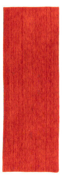 Tapis de couloir Tapis Gabbeh - Softy - 256 x 86 cm - rouille