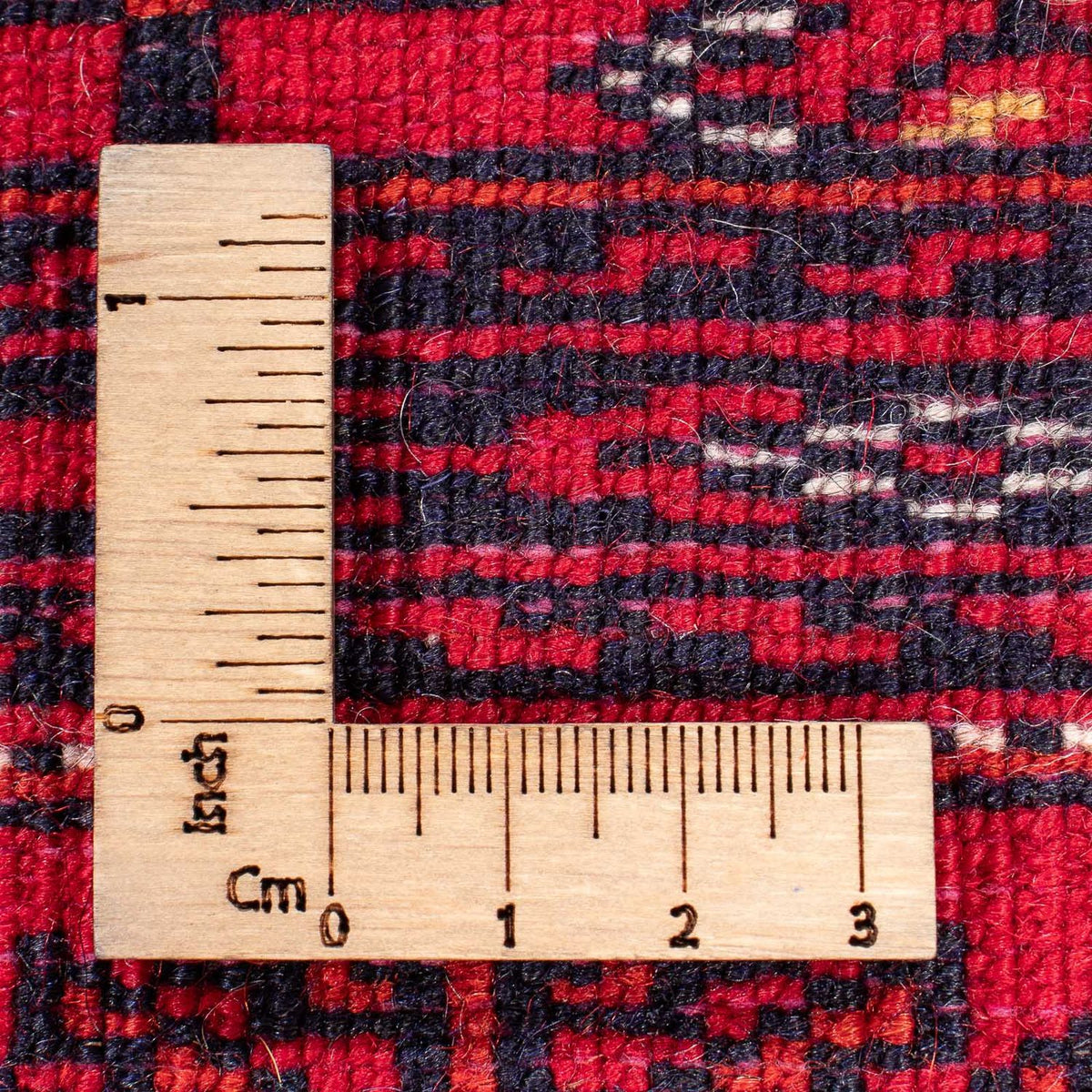 Läufer Afghan - 190 x 82 cm - rot