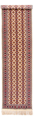 Läufer Afghan - 390 x 90 cm - beige