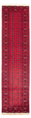 Läufer Afghan - Buchara - 380 x 90 cm - rot