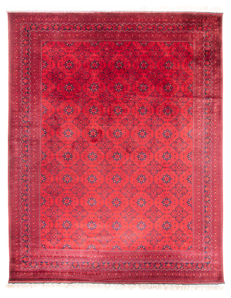 Afghan Teppich - Buchara - 380 x 300 cm - rot
