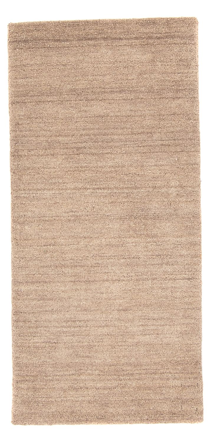 Gabbeh Teppich - Loribaft Softy - 126 x 58 cm - natur