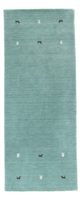 Läufer Gabbeh - Softy - 200 x 75 cm - hellblau