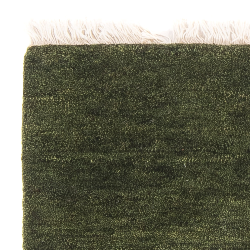 Gabbeh Teppich - Indus quadratisch  - 54 x 51 cm - grün