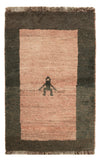 Gabbeh persiano Tappeto 56x82cm - Tappeto di lana - Rettangolo / Beige / 56 x 82 cm Rettangolo