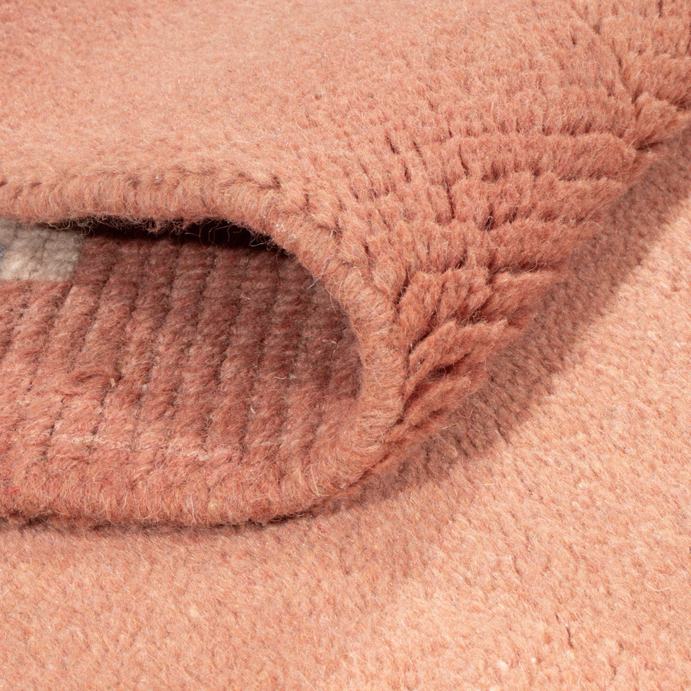 Tappeto Nepal - 160 x 90 cm - terracotta