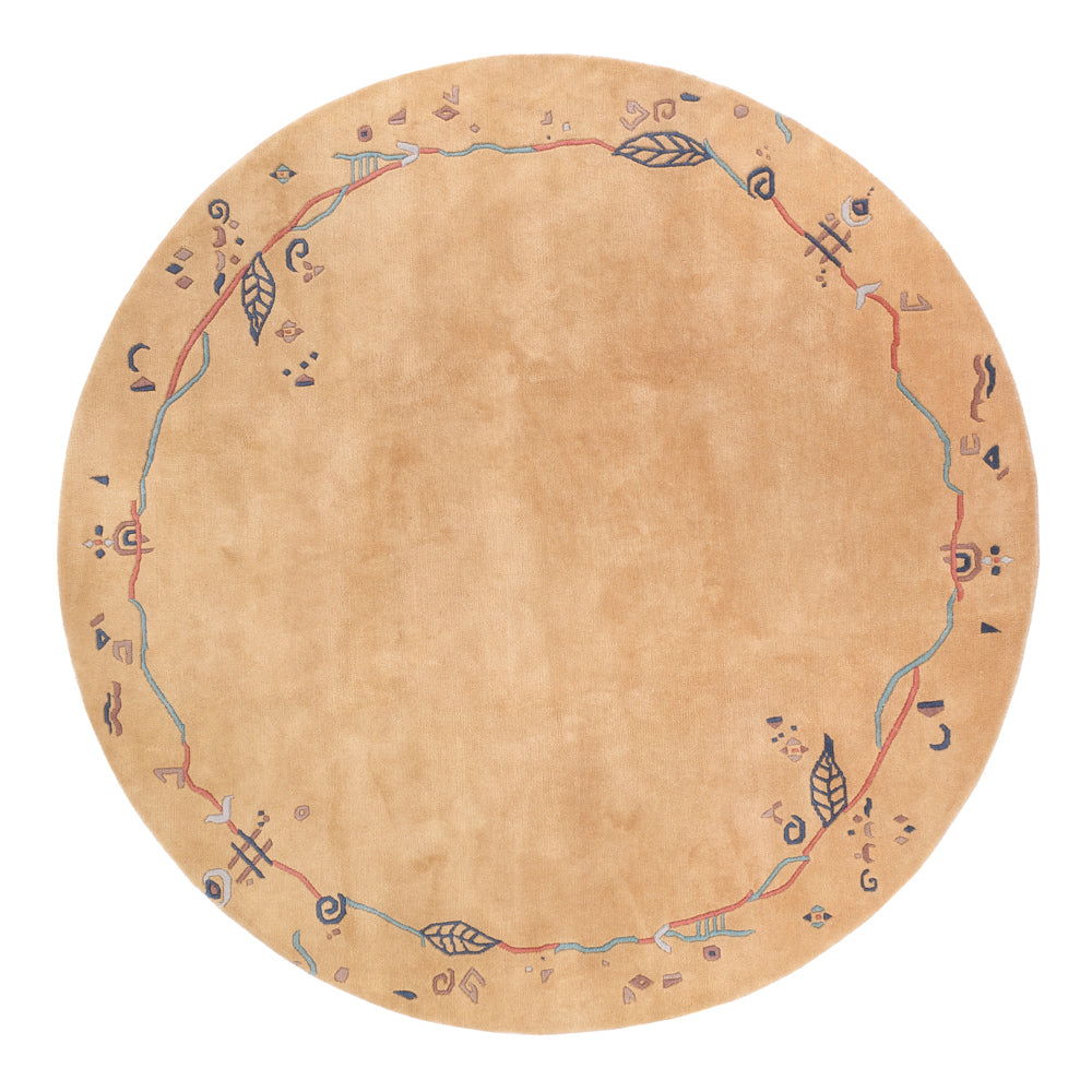 Tappeto Nepal - 240 x 240 cm - beige