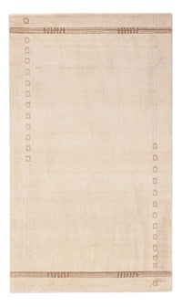 Tapis de couloir Tapis Népalais - 155 x 91 cm - crème