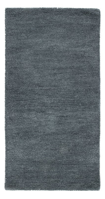 Tapis en laine - 143 x 72 cm - bleu pétrole
