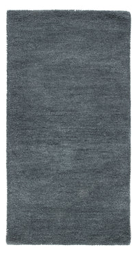 Tapis en laine - 143 x 72 cm - bleu pétrole