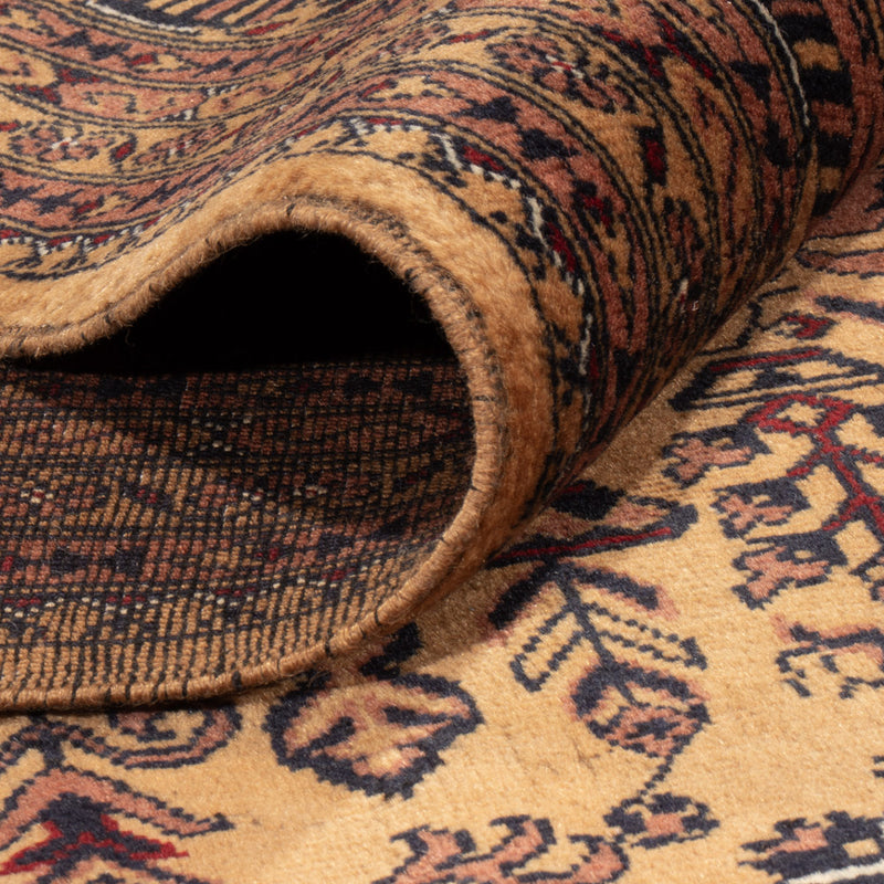 Afghan Teppich - Buchara - 344 x 246 cm - dunkelbeige