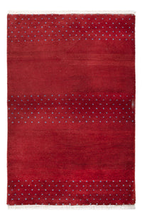 Tappeto Gabbeh - Indus - 180 x 120 cm - rosso bordeaux