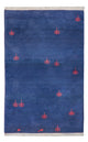 Gabbeh Indo Tappeto 180x120cm - Tappeto di lana