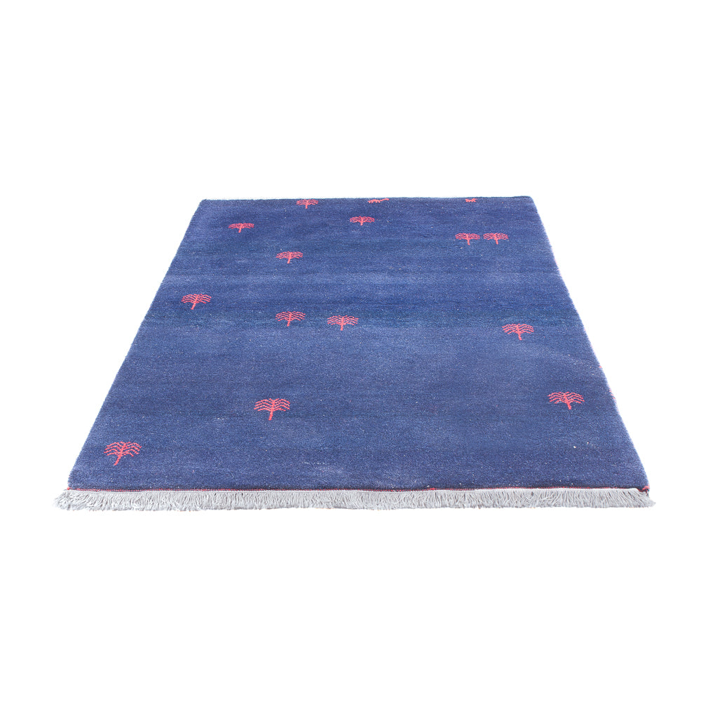 Gabbeh Teppich - Indus - 180 x 120 cm - dunkelblau