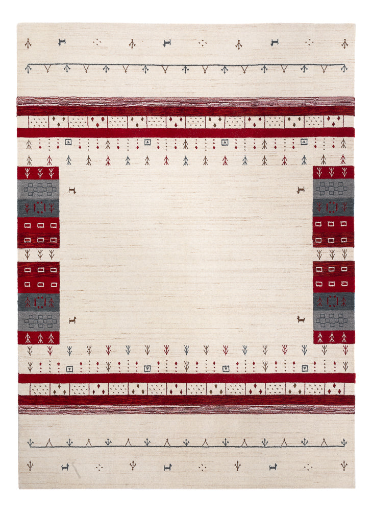 Gabbeh Teppich - Loribaft Softy - 240 x 170 cm - mehrfarbig