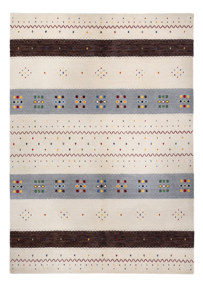 Gabbeh Teppich - Loribaft Softy - 240 x 170 cm - mehrfarbig