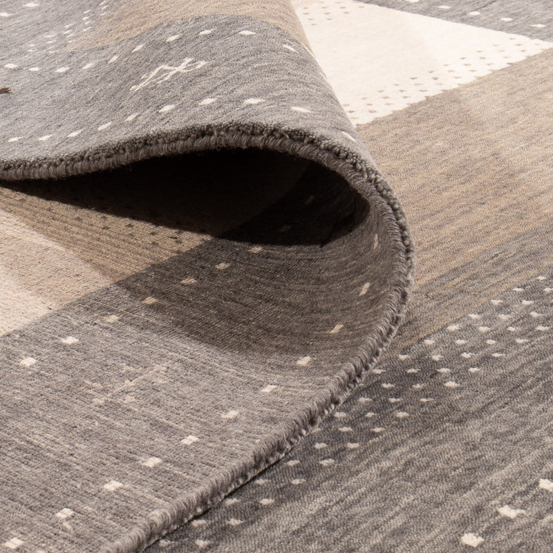Gabbeh Teppich - Loribaft Softy - 240 x 170 cm - grau